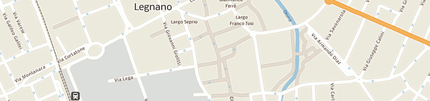 Mappa della impresa marina srl a LEGNANO