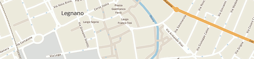 Mappa della impresa municipio a LEGNANO