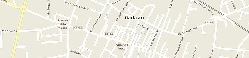 Mappa della impresa municipio a GARLASCO