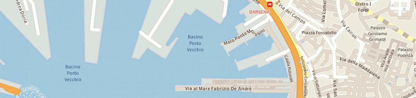 Mappa della impresa smeralda ferries di gerolamo de marchi e c sas a GENOVA