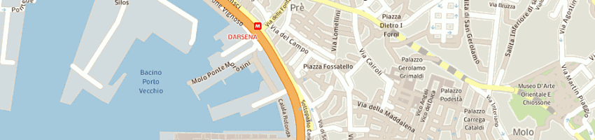 Mappa della impresa ad hoc genova srl a GENOVA