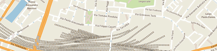 Mappa della impresa de vito francesco a GENOVA