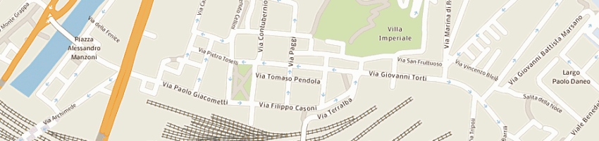 Mappa della impresa rossi claudio a GENOVA