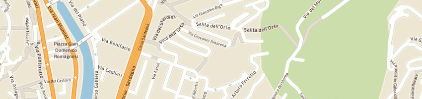 Mappa della impresa basile alfonso a GENOVA