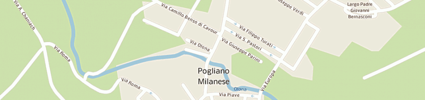 Mappa della impresa musazzi carlo a POGLIANO MILANESE