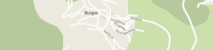 Mappa della impresa avis intercomunale burgos esporlatu bottidda a BURGOS