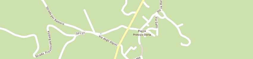 Mappa della impresa poste italiane spa a GARBAGNA