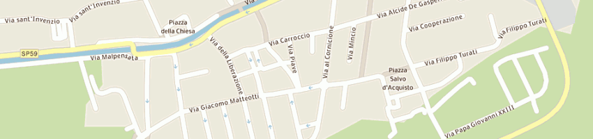 Mappa della impresa zerbi alberto a MILANO