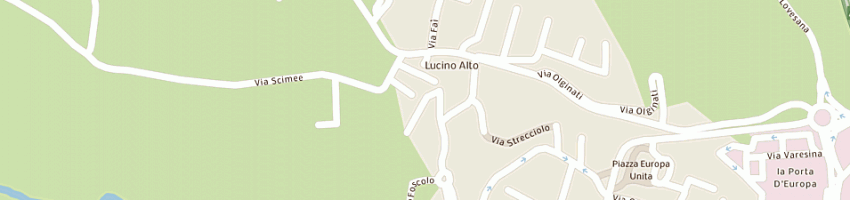 Mappa della impresa milani bruno a MONTANO LUCINO