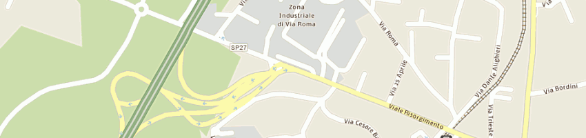 Mappa della impresa bar roma a COMO