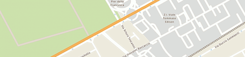 Mappa della impresa progetti di galli sergio a TREZZANO SUL NAVIGLIO