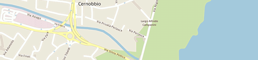 Mappa della impresa vigo anna maria a CERNOBBIO