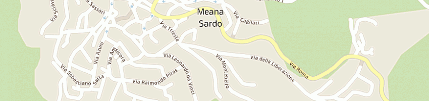 Mappa della impresa manca sandro a MEANA SARDO