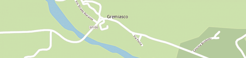 Mappa della impresa delucchi giovanni a GREMIASCO