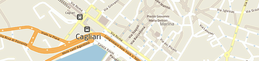 Mappa della impresa blues brothers srl a CAGLIARI