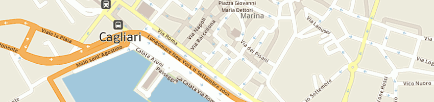 Mappa della impresa wwf a CAGLIARI