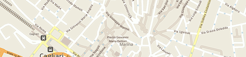 Mappa della impresa top a CAGLIARI