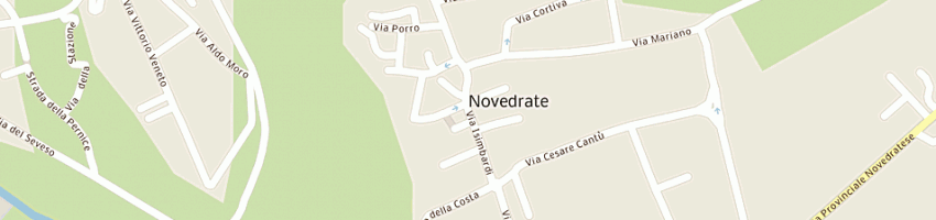 Mappa della impresa parrocchia di novedrate a NOVEDRATE