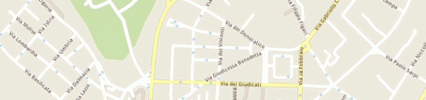 Mappa della impresa melis antonello a CAGLIARI