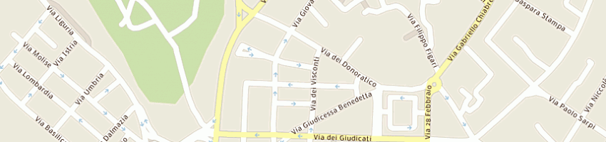 Mappa della impresa arzedi giuseppe a CAGLIARI