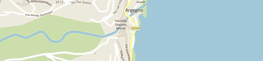 Mappa della impresa hotel villa belvedere snc a ARGEGNO