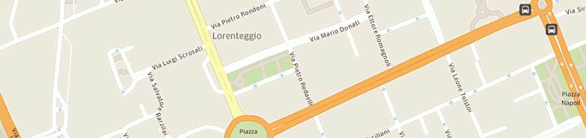 Mappa della impresa garavaglia giovanni a MILANO