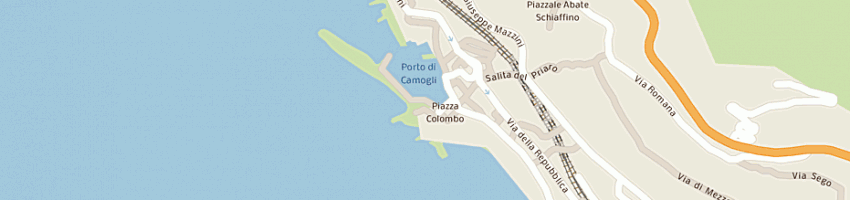 Mappa della impresa al molo 16 a CAMOGLI