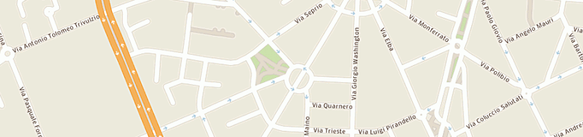 Mappa della impresa dama velata srl a MILANO