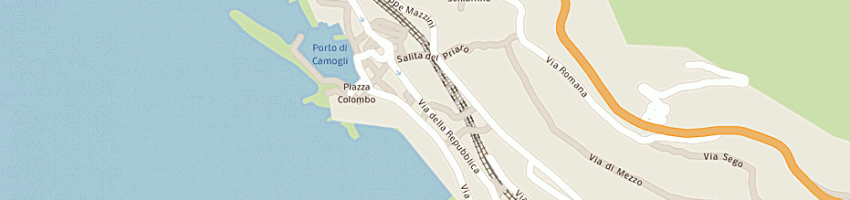 Mappa della impresa ghisoli e c snc a CAMOGLI