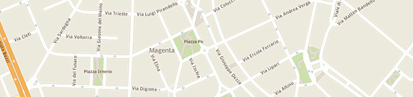 Mappa della impresa venturino giovanni a MILANO