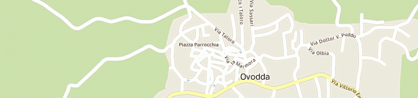 Mappa della impresa sedda e pilo snc a OVODDA