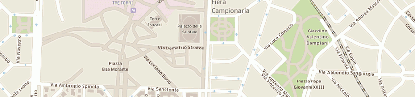 Mappa della impresa carnesalli franco a MILANO