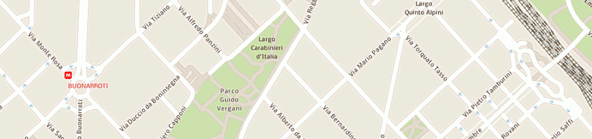 Mappa della impresa carla parodi studio associati a MILANO