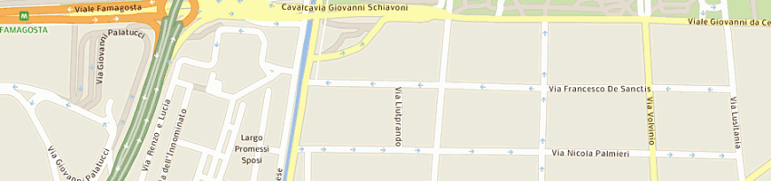 Mappa della impresa salvato riccardo a MILANO