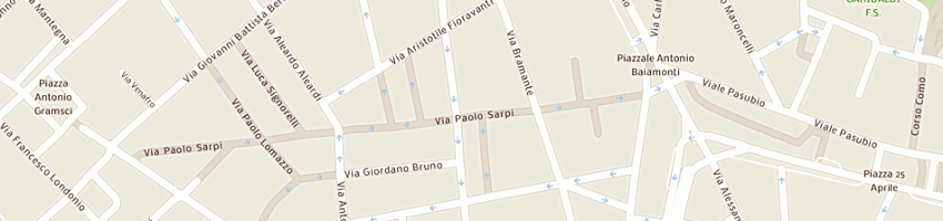 Mappa della impresa il videofonino srl a MILANO