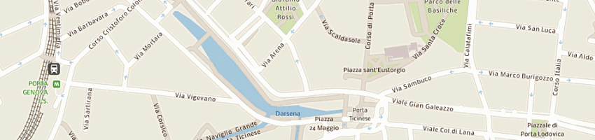 Mappa della impresa mary ann di giannosso vincenzo a MILANO