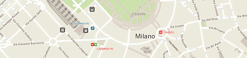 Mappa della impresa edizioni rovello a MILANO