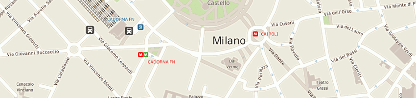 Mappa della impresa soc coop case alloggi tranvieri intercomunali a MILANO