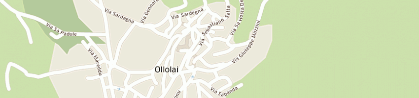 Mappa della impresa columbu gianfranco a OLLOLAI