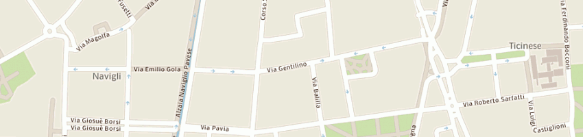 Mappa della impresa colombo cristina a MILANO