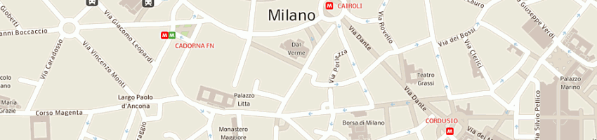 Mappa della impresa lead communication srl a MILANO