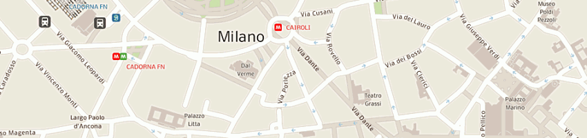 Mappa della impresa pietrobon carlo marco a MILANO