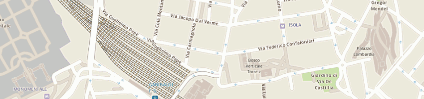 Mappa della impresa bianchi armando a MILANO