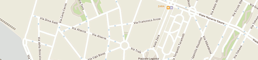 Mappa della impresa autostore spa a MILANO