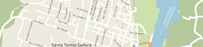 Mappa della impresa hair stylist di gullotti filippo a SANTA TERESA GALLURA