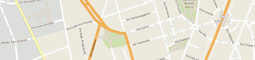 Mappa della impresa somma sas di massimo maderna e c a MILANO