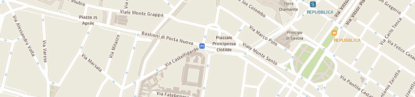 Mappa della impresa della porta paolo a MILANO