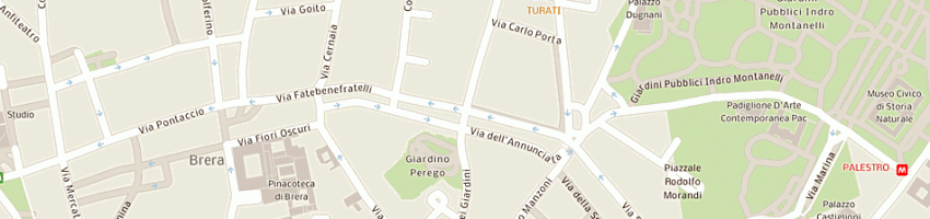 Mappa della impresa predeval luigi a MILANO