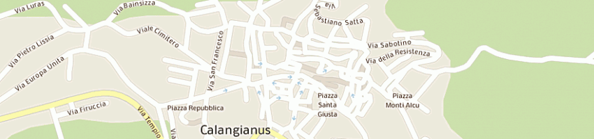 Mappa della impresa loddo gio martino a CALANGIANUS