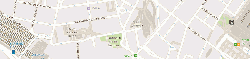 Mappa della impresa studio legale gaeta avv nicola a MILANO